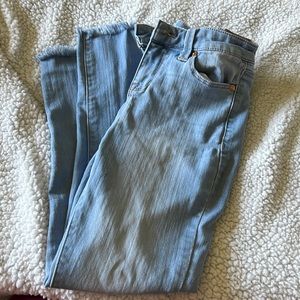 Girls mid rise skinny jeans